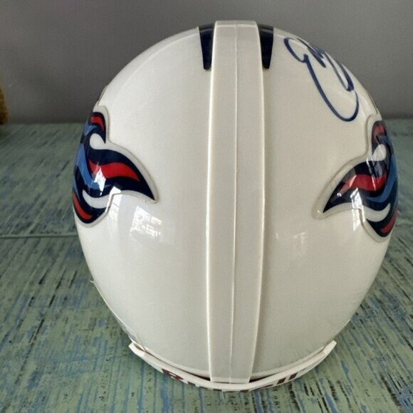 Tennessee Titans EDDIE GEORGE Signed Autographed NFL Mini Helmet Running Back - Picture 9 of 12